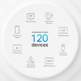 Kompletný Wi-Fi systém TP-Link Deco X10 (3 ks) biely

 obrázok produktu 4 z 5