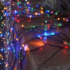 Vianočné osvetlenie ColorWay vnútorné, 200 LED, USB, 20m, viacfarebné 

 obrázok produktu 11 z 17