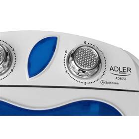Mini práčka Adler AD8051 biela/modrá

 obrázok produktu 4 z 6