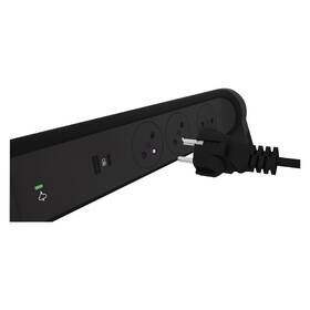 Prepäťová ochrana Legrand 3x zásuvka, USB, USB-C, 1,5m čierna

 obrázok produktu 7 z 11