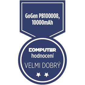 Powerbank GoGEN PB100008 10000 mAh čierny

 obrázok produktu 1 z 5
