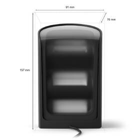 Stolové svietidlo Philips Hue Wall washer, 20W, EU/UK, White and Color Gradient čierne

 obrázok produktu 4 z 6