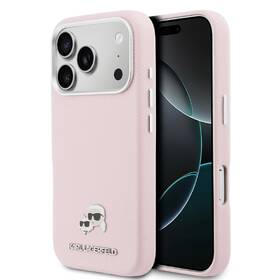 Kryt na mobil Karl Lagerfeld PU Karl and Choupette Heads Pins MagSafe na Apple iPhone 17 Pro Max ružový

 obrázok produktu 1 z 6