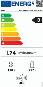 Chladnička s mrazničkou Beko B7RCNA417HXBRW nerez

 obrázok produktu 1 z 12