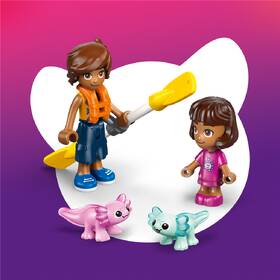 Stavebnica LEGO® Friends 42681 Dobrodružný čln s axolotlami 

 obrázok produktu 7 z 8