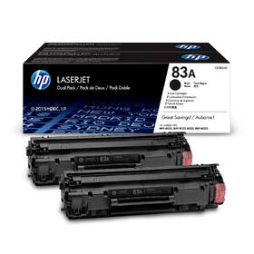 Toner HP 83A, 2x 1 500 strán čierny

 obrázok produktu 1 z 5