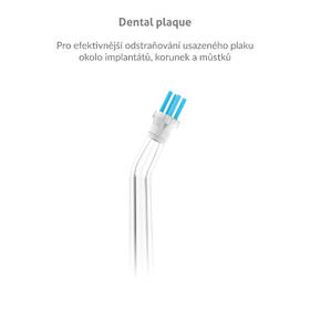 Náhradné trysky TrueLife AquaFloss Compact C300 Dental Plaque Jet (4 ks) biela

 obrázok produktu 1 z 2