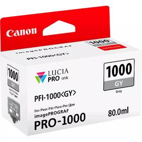 Cartridge Canon PFI-1000 GY, 80 ml sivá

 obrázok produktu 1 z 3