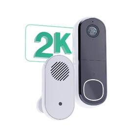 Videozvonček Arlo Essential (Gen.2) Video Doorbell and Chime 2K Security biely

 obrázok produktu 1 z 7
