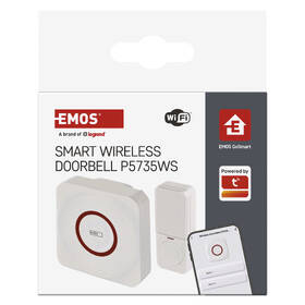 Zvonček bezdrôtový EMOS GoSmart P5735WS biely

 obrázok produktu 15 z 18