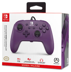 Gamepad PowerA Enhanced - Nintendo Switch fialový

 obrázok produktu 9 z 10