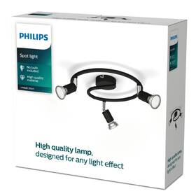 Bodové svietidlo Philips Limbali, 3xGU10 čierne

 obrázok produktu 1 z 1