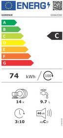 Umývačka riadu Gorenje GV642C60 

 obrázok produktu 1 z 12