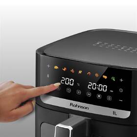 Fritéza teplovzdušná Rohnson R-2885, 8 l čierna

 obrázok produktu 3 z 5