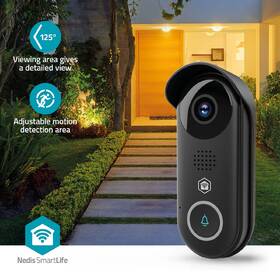 Videozvonček Nedis SmartLife WIFICDP11BK čierny

 obrázok produktu 7 z 12