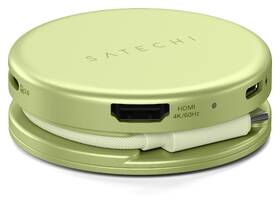 USB Hub Satechi On-the-Go 5 v 1 (1x HDMI 4K 60Hz, 1x USB-C, 1x USB-A 3.0, 1x USB-C PD 60W, 1x SD) žltý

 obrázok produktu 5 z 8