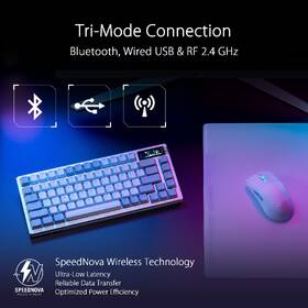 Klávesnica Asus ROG AZOTH (ROG NX Snow/PBT ) - US biela

 obrázok produktu 8 z 12