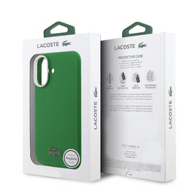Kryt na mobil Lacoste Iconic Petit Pique Metal Logo MagSafe na Apple iPhone 17 zelený

 obrázok produktu 7 z 7