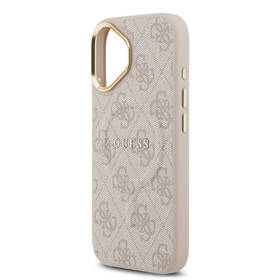 Kryt na mobil Guess PU Leather 4G Gold Frame MagSafe na Apple iPhone 17 ružový

 obrázok produktu 5 z 7