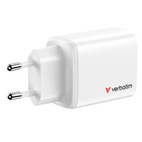 Nabíjačka do siete Verbatim Essentials 65W, 2×USB-C PD, 1×USB-A QC biela

 obrázok produktu 3 z 7