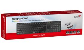 Klávesnica Genius Slimstar K500 Education čierna

 obrázok produktu 4 z 4
