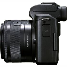 Digitálny fotoaparát Canon M50 Mark II + EF-M 15-45 + EF-M 55-200 čierny

 obrázok produktu 3 z 13
