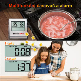 Teplomer do mäsa ThermoPro TP-16 strieborný

 obrázok produktu 3 z 6