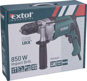 Vŕtačka EXTOL 8790031 Click-lock, 850W 

 obrázok produktu 1 z 1