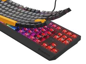 Klávesnica Genesis THOR 230, TKL, RGB, Outemu Red, US layout, šedo-čierna 

 obrázok produktu 9 z 9