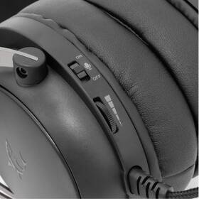 Headset White Shark GORILLA pro PC, PS4/PS5, Xbox, Mac čierny/sivý

 obrázok produktu 10 z 11
