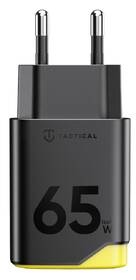 Nabíjačka do siete Tactical Minimi GaN 65W, 2×USB-C/1×USB-A čierna/žltá

 obrázok produktu 3 z 5