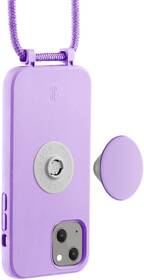 Kryt na mobil PopSockets Just Elegance na Apple iPhone 14 fialový

 obrázok produktu 3 z 4