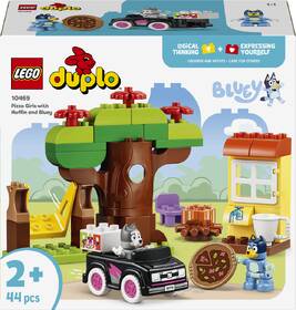 Stavebnica LEGO® DUPLO® 10469 Muffin, Bluey a rozvoz pizzy 

 obrázok produktu 2 z 7
