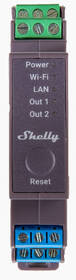 Modul Shelly Pro 2, 2x 16A na DIN lištu, Wi-Fi, LAN 

 obrázok produktu 2 z 5