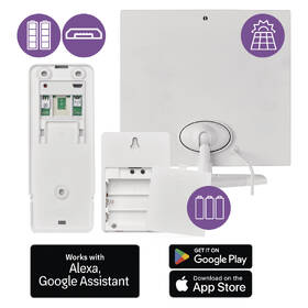 Videozvonček EMOS GoSmart batériový videozvonček IP-09D s Wi-Fi a solárnym panelom 

 obrázok produktu 21 z 24