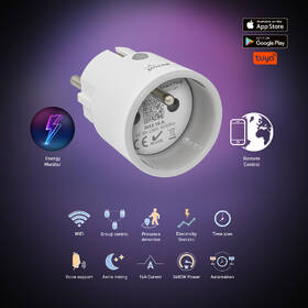 Inteligentná zásuvka RETLUX RSH 201 Wifi Smart FR 16A biela

 obrázok produktu 8 z 9