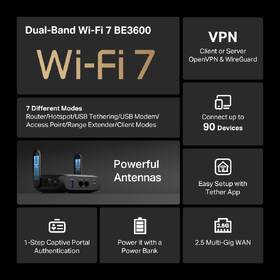 Router TP-Link TL-WR3602BE Travel/Pocket čierny

 obrázok produktu 4 z 11