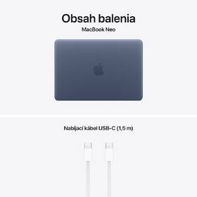 Notebook Apple 13" A18 Pro 6× CPU 5× GPU, 8 GB, 512 GB, Touch ID - Indigo SK 

 obrázok produktu 9 z 9