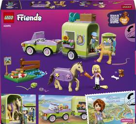 Stavebnica LEGO® Friends 42695 Přívěs s koněm a hříbětem 

 obrázok produktu 9 z 9
