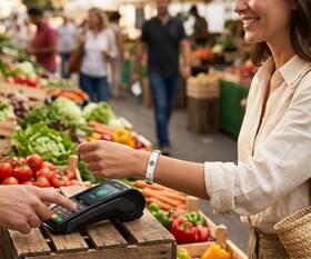 Platobný náramok Carneo Pay Lunea biely

 obrázok produktu 4 z 5