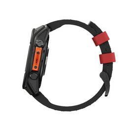 Remienok Cubenest Premium Silicone Garmin QuickFit Band 26mm čierny/červený

 obrázok produktu 4 z 5