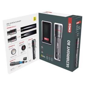 Lampáš EMOS Ultibright 80 P3180, 600lm sivá

 obrázok produktu 11 z 11
