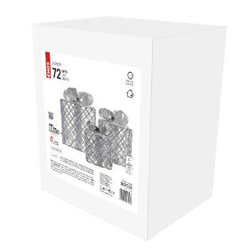 LED dekorácie EMOS 72 LED darčeky, 3 veľkosti, vnútorné, studená biela, časovač 

 obrázok produktu 4 z 4