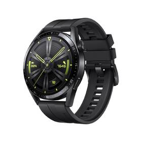 Inteligentné hodinky Huawei Watch GT 3 46 mm (Active) - Black + Black Fluoroelastomer Strap 

 obrázok produktu 1 z 5