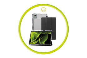 Puzdro na tablet flipové Mobile Origin Easy Tablet Case na Lenovo Tab M11 čierne/priehľadné

 obrázok produktu 6 z 11