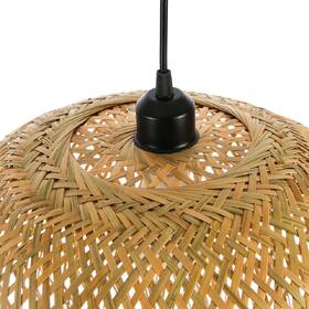 Závesné svietidlo IMMAX BOHO HILO, D45cm, E27, bambus čierne/hnedé

 obrázok produktu 1 z 5
