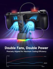 Dokovacia stanica JSAUX 7v1 RGB Cooling for Handheld čierna

 obrázok produktu 8 z 9