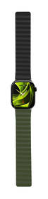 Remienok Mobile Origin Magnetic II na Apple Watch 44/45/46/49mm čierny/zelený

 obrázok produktu 2 z 9