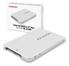 Rámček Axagon ALU box 2.5" internal, SATA - M.2 SATA SSD strieborný

 obrázok produktu 9 z 10