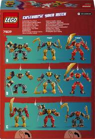Stavebnica LEGO® NINJAGO® 71839 Arin a bojový robot Spinjitzu 

 obrázok produktu 5 z 9